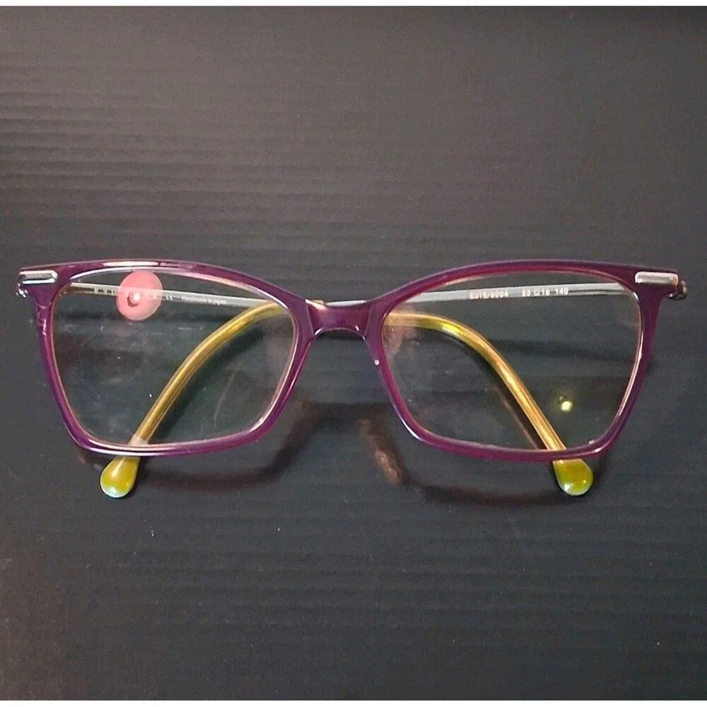Red Rose Este 6004 Eyeglasses Frames 53 16 140 Glasses USED